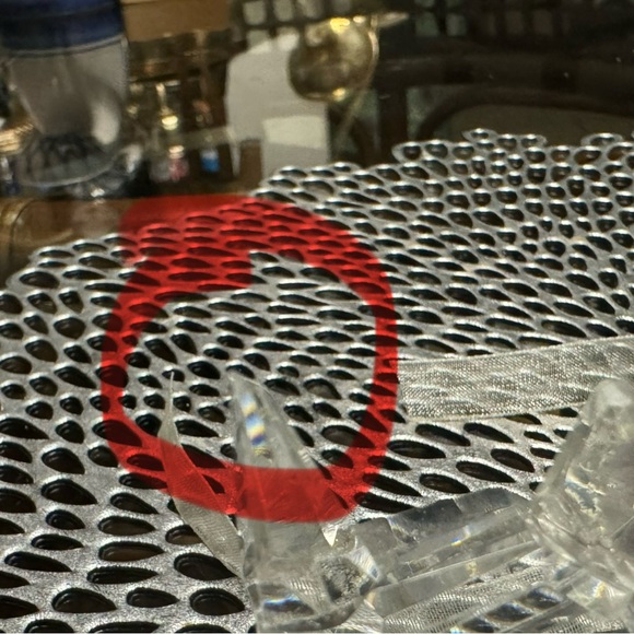 Crystal Rhinoceros figure by Vidali Collection 6” X 3” **read** - Picture 4 of 8